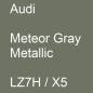 Preview: Audi, Meteor Gray Metallic, LZ7H / X5.